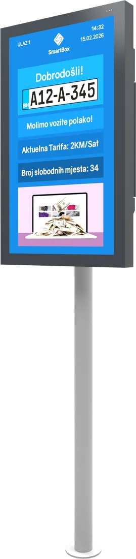 SmartBox Info displej